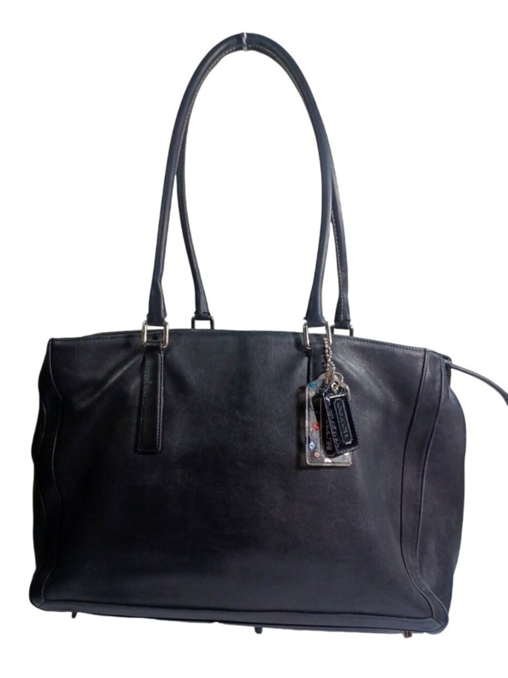Vintage Coach 9420 Bonnie Cashin Legacy Black Glove Leather Tote Costa Rica 2000